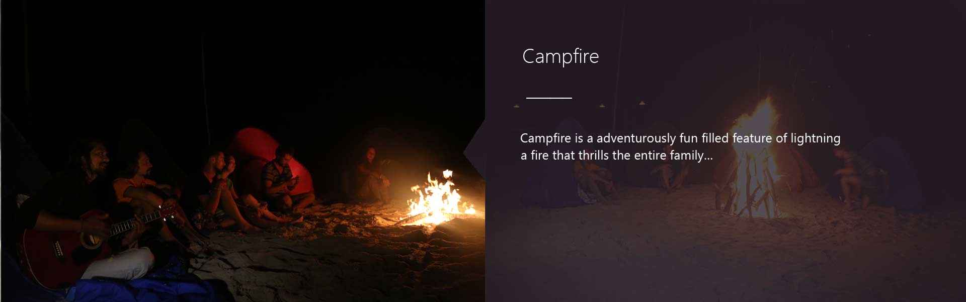 Campfire Activities in Resort